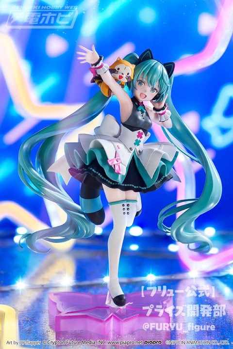하츠네 미쿠와 라스칼의 귀여운 콜라보! 후류의 '하츠네 미쿠×라스칼 Exc∞D Creative Figure' 피규어 채색 견본이 최초  공개! : 네이버 블로그