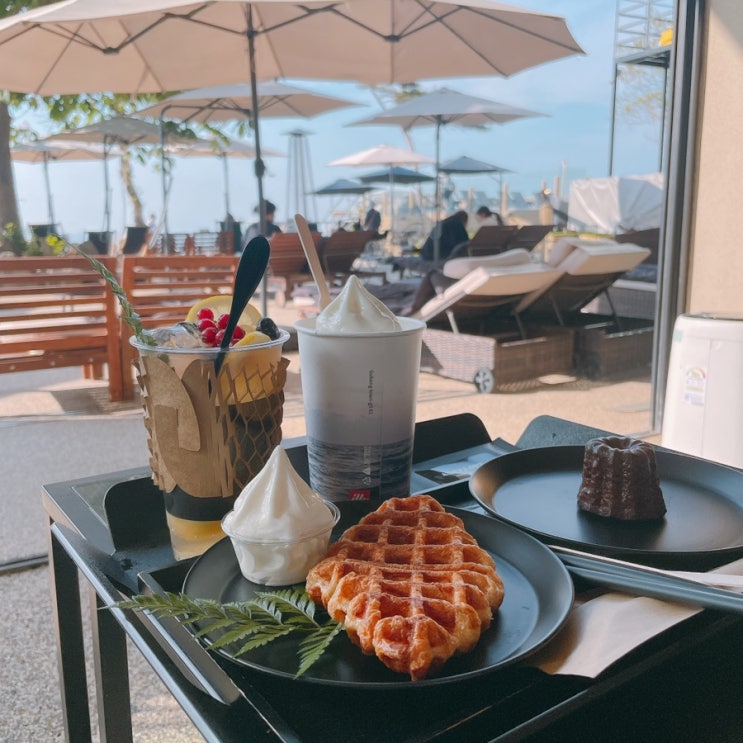  [대부도 여행] 이국적 매력이 넘치는 대부도 카페 '엔틸로프' 아이스크림 바닐라라떼 대만족 후기(추천메뉴/가격)