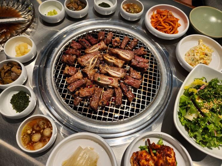  전주 맛집 추천, 신시가지 맛집 [청기와타운 전주신시가지점] LA갈비 구워주는 집, 점심특선 혜자로움