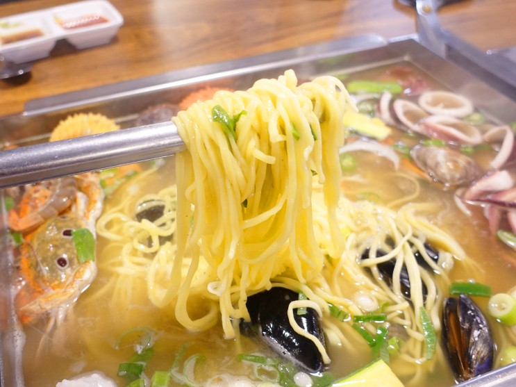 월계동맛집 ' 바다수퍼해물천하조개구이 ' 해물칼국수 점심 후기