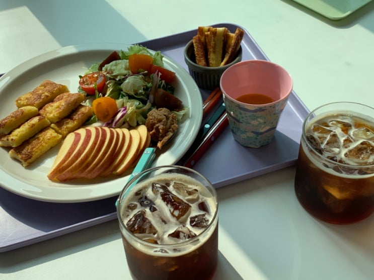  여유로운 주말 아침메뉴~:)