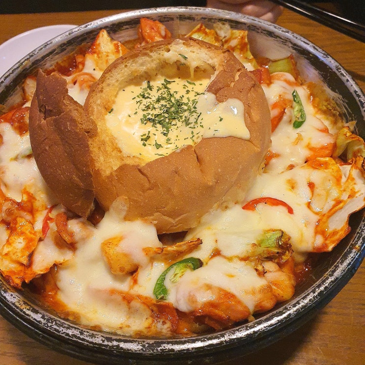  구리 모임 장소 추천 펀비어킹 구리역점 신 메뉴 핫 치즈 불닭 앤 퐁듀 맥주 소주 안주
