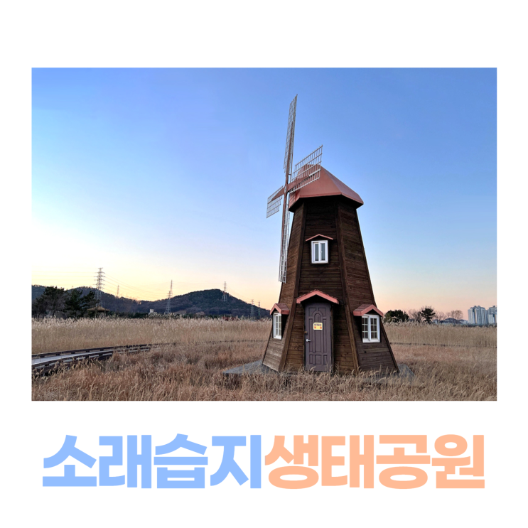 소래습지생태공원 풍차 전망대 족욕장 정문 주차장 (무료주차?) 소래습지생태공원 풍차 전망대 족욕장 정문 주차장 (무료주차?)