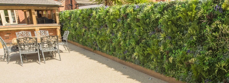 늘 푸른 인공 식물 벽 녹색 담장 울타리 수직 벽 가드닝