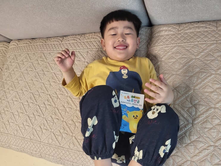  트니트니 키즈유산균 충치예방까지 도움이 돼요.