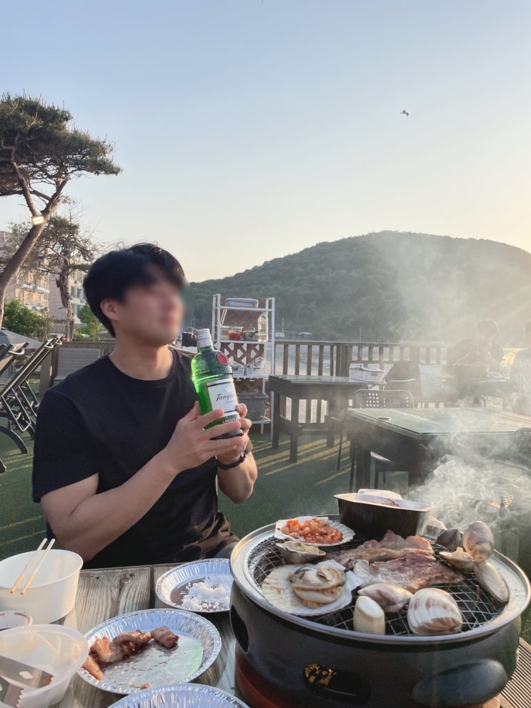  [대부도 핫플] 독특한 컨셉의 숙소와 바다뷰 바베큐장이 있는 대부도펜션 '트래블지'  생생후기
