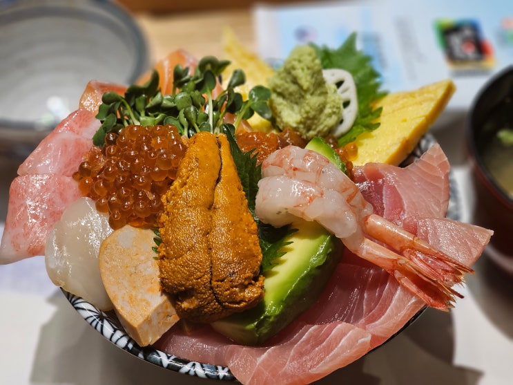  강남 카이센동 / 선릉역 맛집 - 마구로동우니도