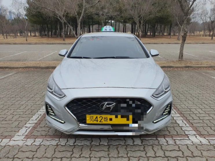  안산 개인택시 뉴라이즈 쏘나타 차량포함 판매 합니다.