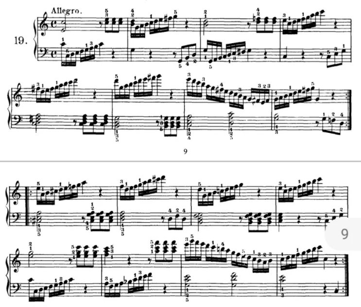  체르니100-19/Op.139 No.19/초4/상동초/부천상동피아노개인레슨