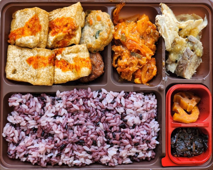  세븐일레븐 두부정찬도시락, 편의점 도시락 추천