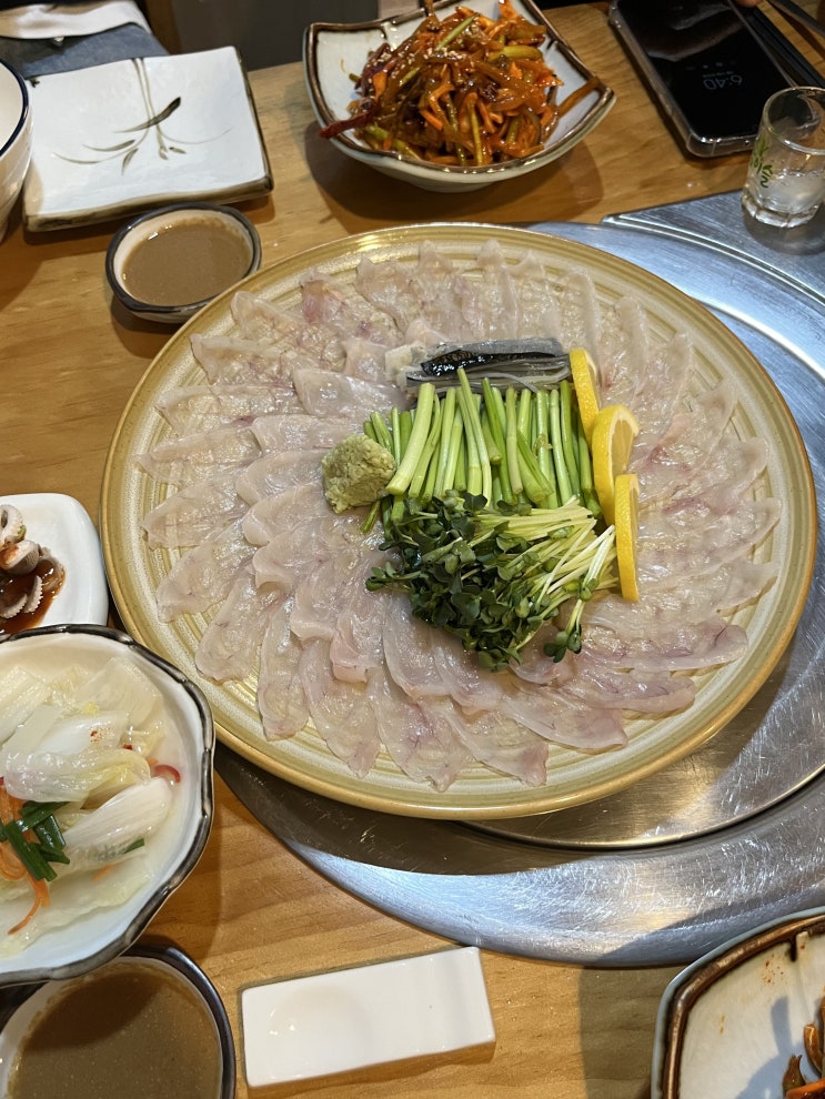  인천시청역 맛집 "형제복집", 복어 풀코스로 식사 대접