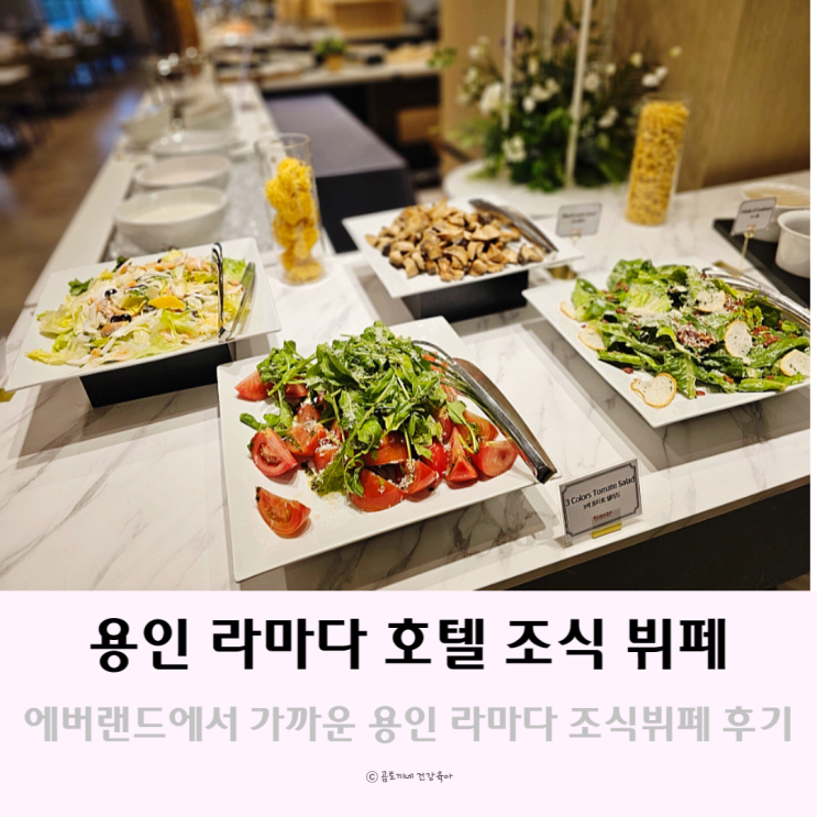 에버랜드에서 가까운 용인 라마다 호텔 조식 뷔페 후기 에버랜드에서 가까운 용인 라마다 호텔 조식 뷔페 후기