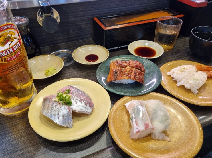  벳푸 맛집 카메쇼 쿠루쿠루 스시 지옥온천 현지 맛집 (웨이팅, 메뉴판, 실시간 웨이팅 확인, 지각, 카드 결제 불가)