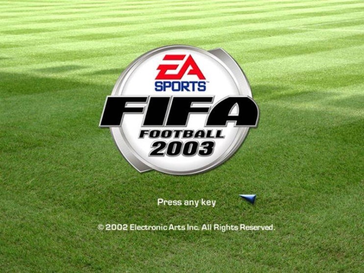  EA 축구 게임 피파 시리즈 고전 명작 피파 2003(FIFA 2003) 풀박스 패키지 구성 소개