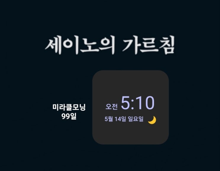  [미라클모닝 루틴 챌린지] #99 사회에서 여러 책들을 보며하는 공부를 대단히 강조 : 능력 - 세이노