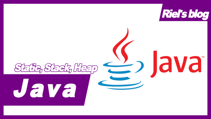 Java #3. Static, Stack, Heap