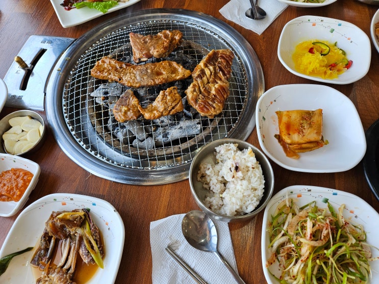 청주고기집 청주회식장소 신봉동돼지갈비 맛집 심가네갈비한우