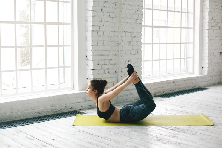  [대전 서구 관저동 요가 아카데미] 활 자세(Dhanurasana)