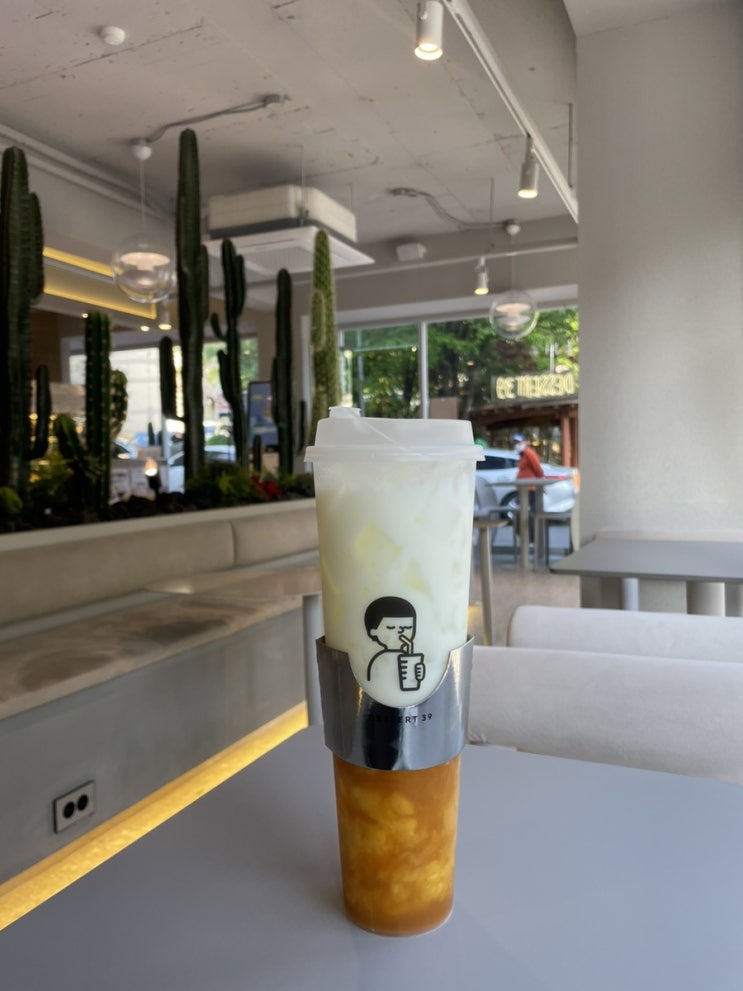 학익동 카페 , 학익동 디저트 카페 : 디저트39 학익점 , 저칼로리 음료 많아서 좋은곳!