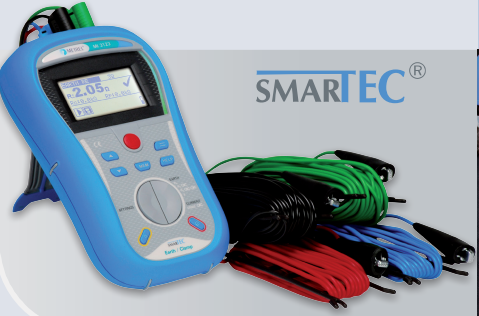  MI 3123 SMARTEC Earth / Clamp 하나의 전류 클램프로 선택적 접지 저항 테스트 -두개의 전류 클램프로 선택적(비접촉) 접지 저항 -특정 접지 저항 측정