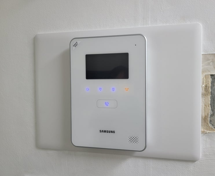  군포 산본동 계룡삼환아파트 삼성비디오폰 SHT-3625AMW, 삼성도어락 SHP-DP960, 무선연동기 교체 후기