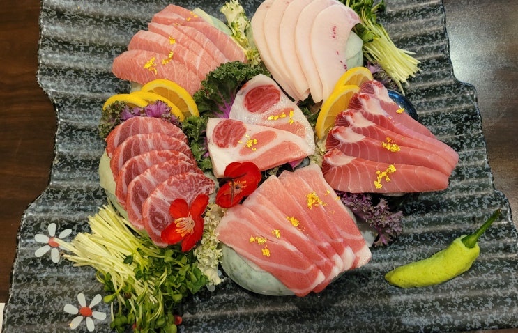 수내역 맛집 분당 참치 랜드에서 단백질보충 하기