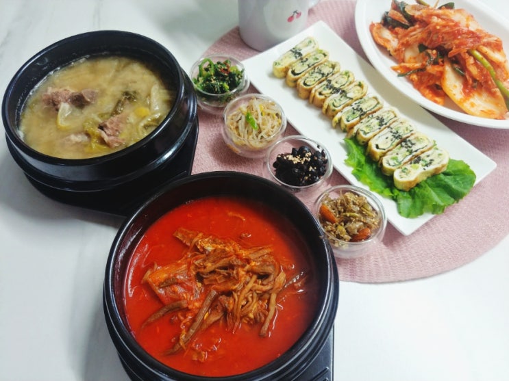  간편식 풍전식당 육개장밀키트 해장했어요