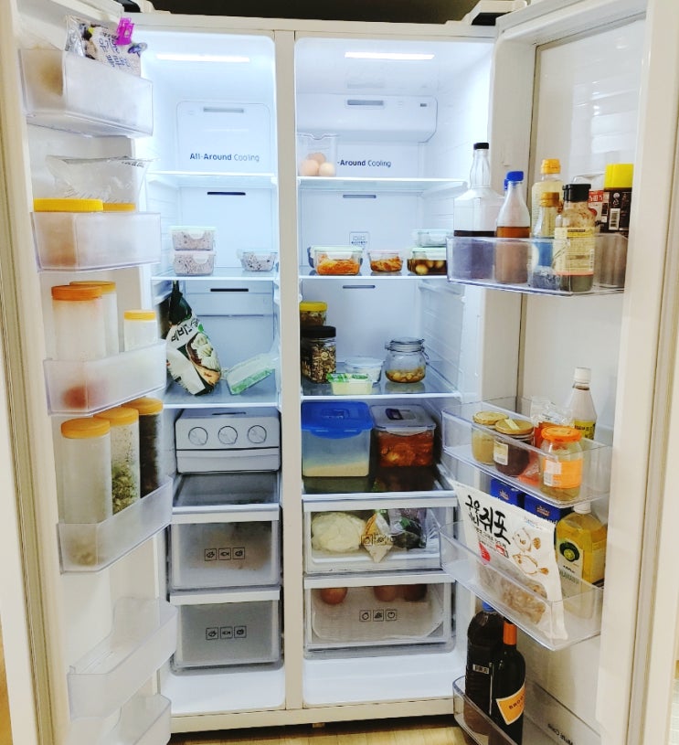 냉장고 파먹기-이사 한달전/일주일전