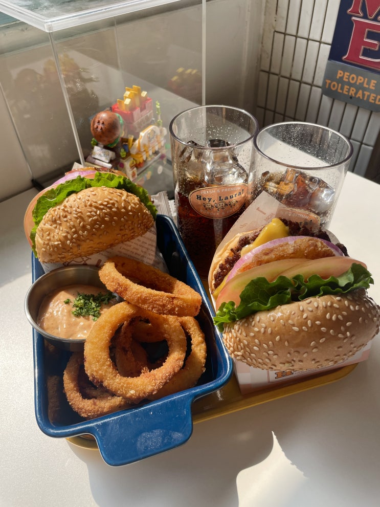  망원동맛집 헤이로라 하이틴 감성 수제버거맛집