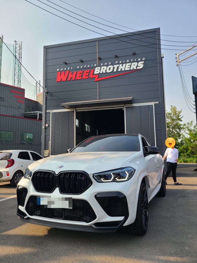 경기 오산 외삼미로 / 휠복원/도색 / BMW / X6