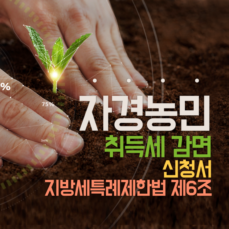  김해시 자경농민 농지등 취득세 감면 신청서