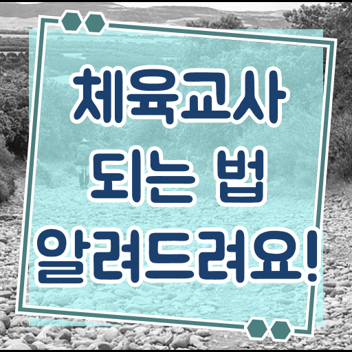  체육교사 자격증 취득방법 확인하고 도전하기 ?!