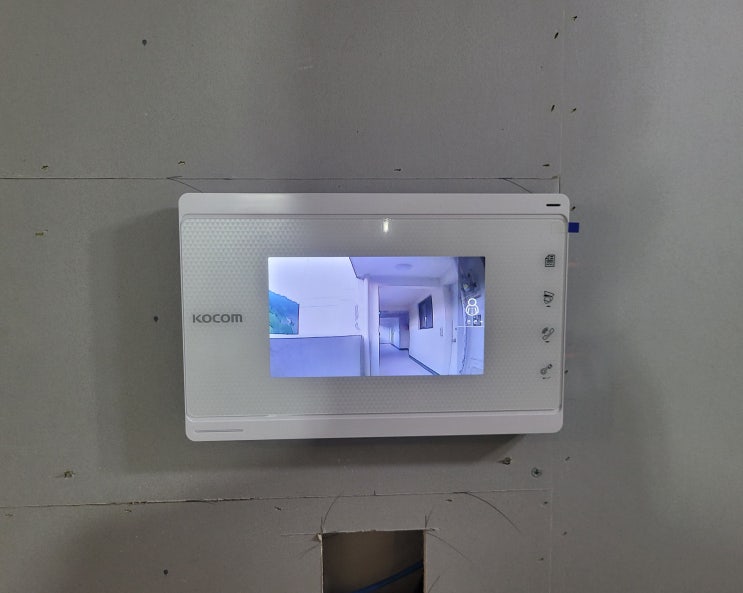  양천구 목동 목동1단지아파트 코콤 비디오폰 KVP-70C, 삼성 도어락 SHP-DP751, 무선연동 설치 후기