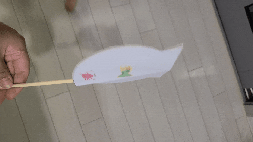  스승의 날 일일교사, 6세 착시현상 어항 만들기