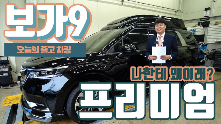  대표님을 위한 최고의 카니발 하이리무진 보가9!