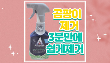  곰팡이 제거 방법 3분만에 제거한 후기, 곰팡이제거제 추천