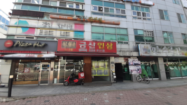 수원 세류동, 수원버스터미널·NC백화점 건너편 1층 상가 임대