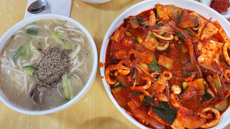 [대전 맛집] 우리칼국수 섞어두루치기와 들깨칼국수가 맛있는 현지인 추천 맛집