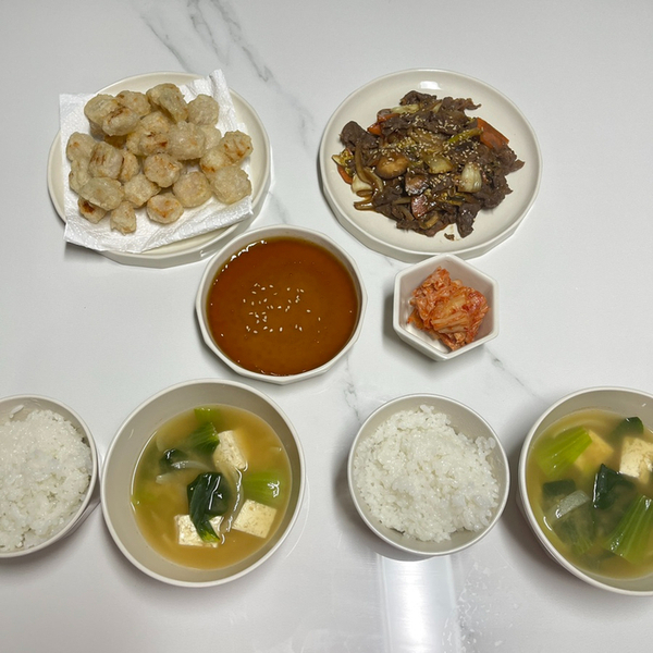  [또니 셰프] 10분 청경채 된장국