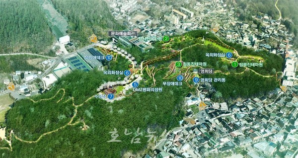  장흥군, 예양공원 ‘역사 향기숲 테마공원’으로 새단장