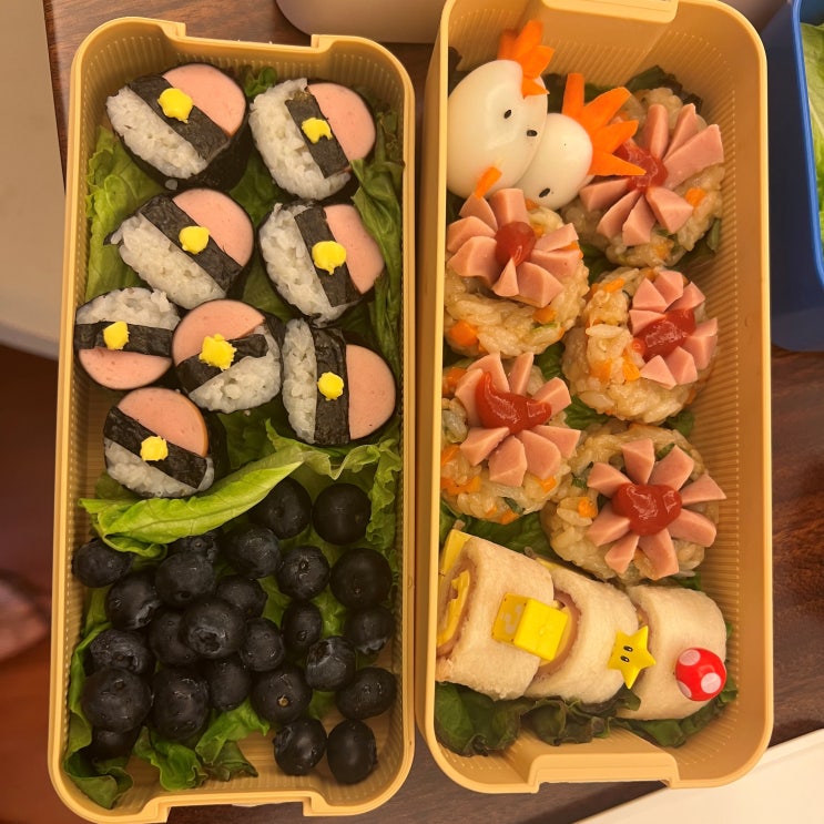  어린이집 유치원 소풍 도시락 :: 초등도시락 포켓몬볼 김밥 외 4종 !