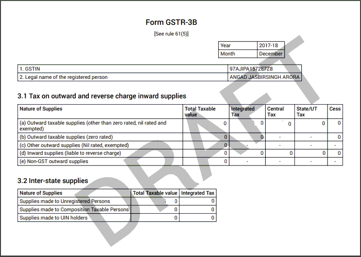 (인디샘 컨설팅) 인도의 GST: 공급에 대한 요약 자료 - GSTR 3B 신고서에 대하여 (인디샘 컨설팅) 인도의 GST: 공급에 대한 요약 자료 - GSTR 3B 신고서에 대하여