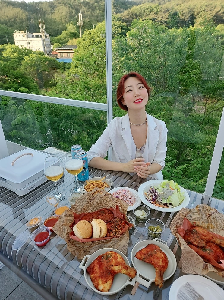  대전 피크닉 음식 수비드마니아 바베큐 편리함 짱