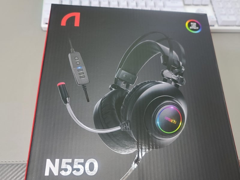 [앱코 ABKO] N550 ENC 7.1 게이밍 해커 헤드셋 후기 : 가성비 좋은 헤드셋 : 네이버 블로그