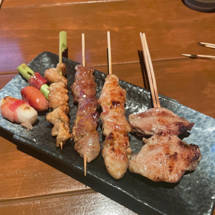 노량진 술집 이자카야 야끼토리 꼬치 세트 하이볼 추천 쇼신
