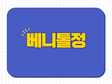 베니톨정 500mg 효능 치질 부작용 가격 등