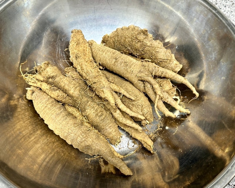 삼겹살 더덕구이 만드는법 더덕삼겹살 양념 더덕요리 산더덕 손질법 : 네이버 블로그