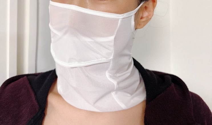  골프마스크 자전거마스크 자외선 차단에 딱 좋음.!