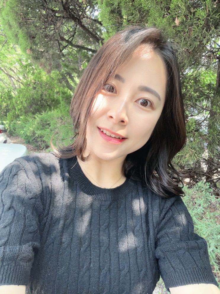  효자촌 미용실 샵고트, 중단발 헤어스타일링 마무으리!