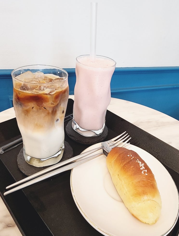  구서동 카페 커피와 소금빵이 맛있는 카페라네